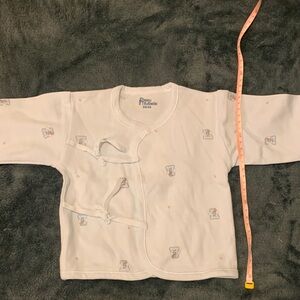 Blue Baby Kimono with Bear Print